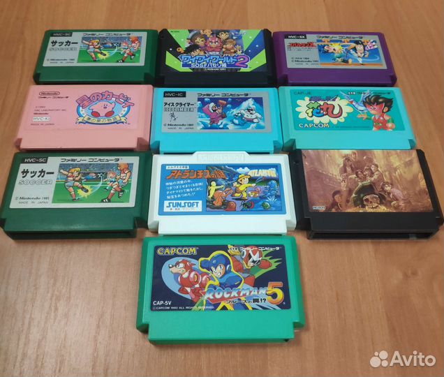Картриджи Famicom