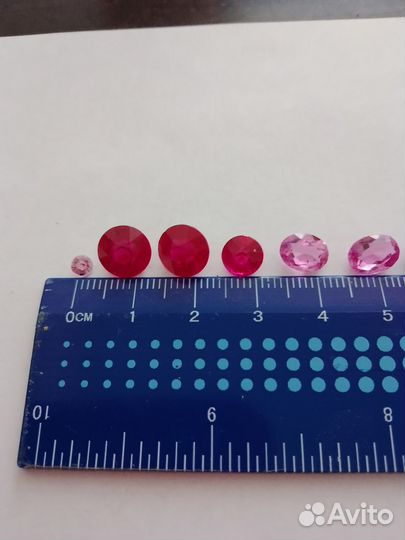 Камни - вставки из украшений СССР