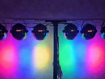 Наборы светомузыки со стойкой RGB прожектора