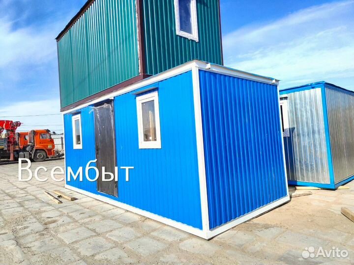 Бытовка 6 на 2 теплая для зимы