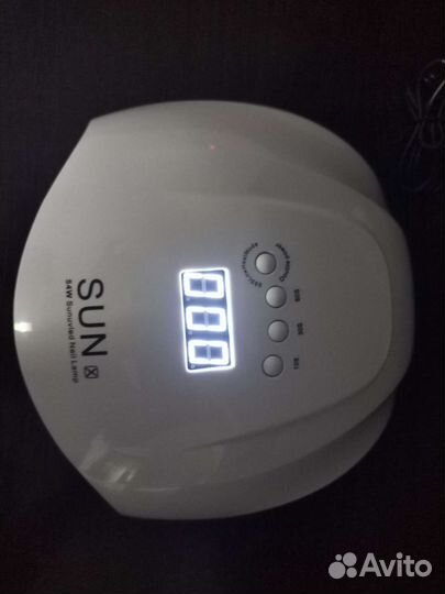 Лампа для сушки гель-лаков Sun X UV/LED 54W