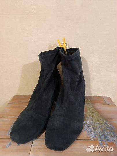 Ботильоны 42 размер тканевые Next