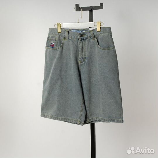 Шорты джинсовые мужские широкие polar big boy