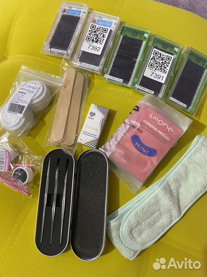 Материалы для наращивания ресниц