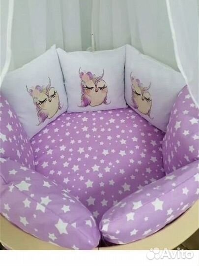 Комплект в кроватку для новорожденных