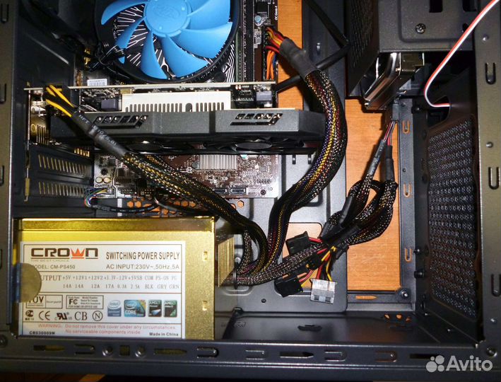 Блок питания crown micro CM-PS450W CM0000410 450W