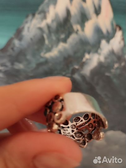 Кольцо Den'o серебро Израиль