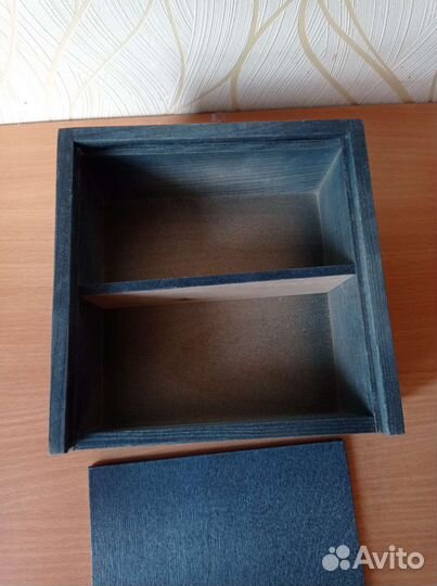 Ящик деревянный с крышкой подарочная коробка