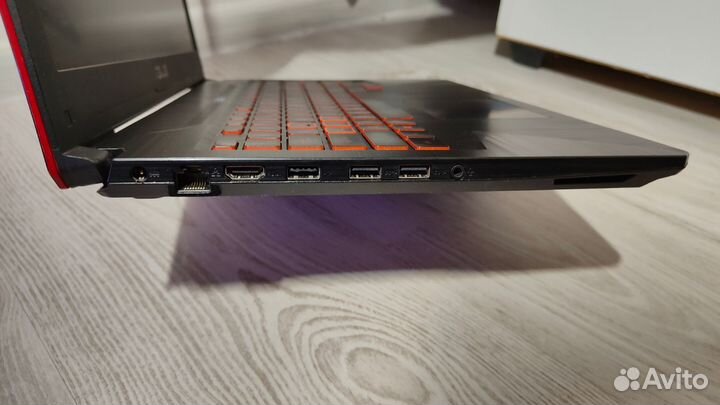 Игровой ноутбук asus TUF gaming FX504GE