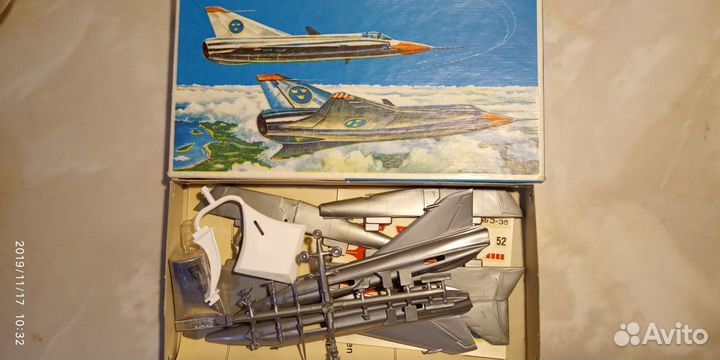 Сборные модели самолётов VEB Plasticart DDR