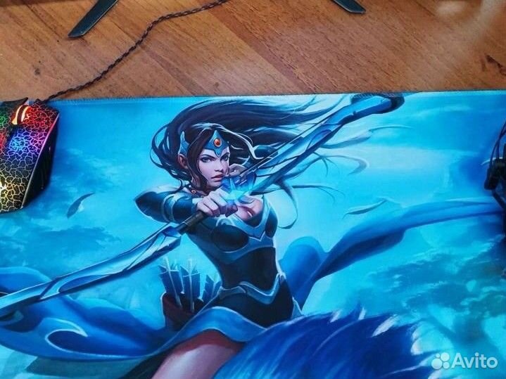 Игровой коврик для мыши большой, подарок #