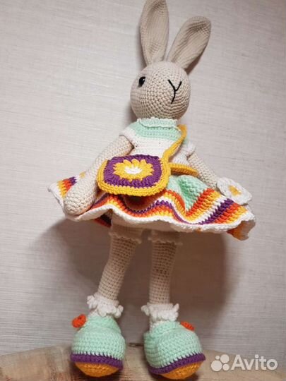 Зайка ручной работы