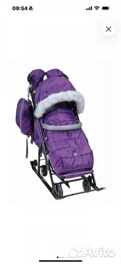 Санки-коляска Nika Ника Детям 7-5SK нд7-5SK