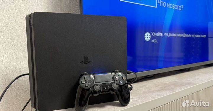 Sony playstation 4 slim + 54 игры