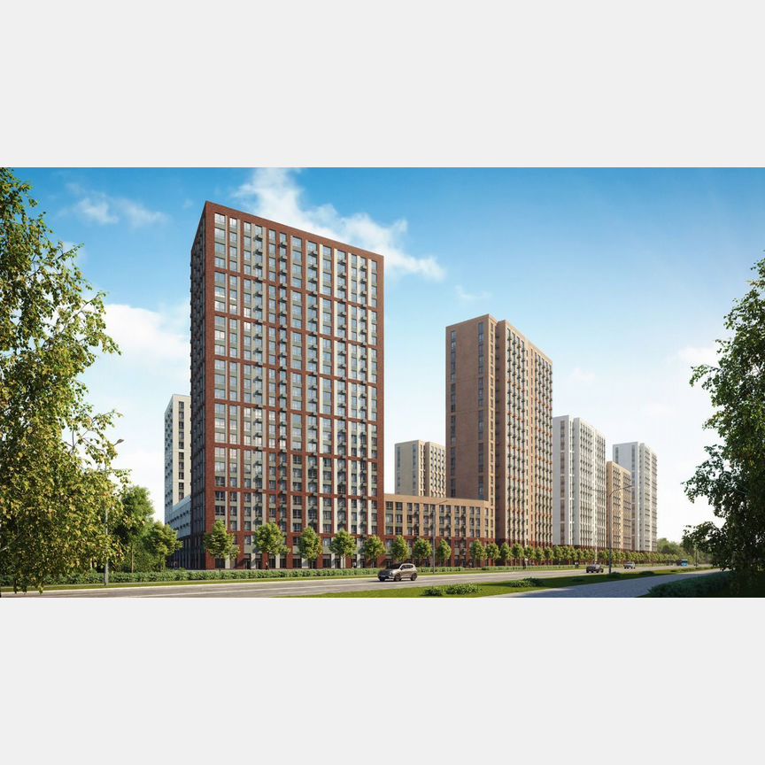 2-к. квартира, 57,3 м², 20/24 эт.