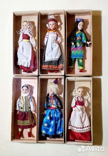 Куклы в национальных костюмах