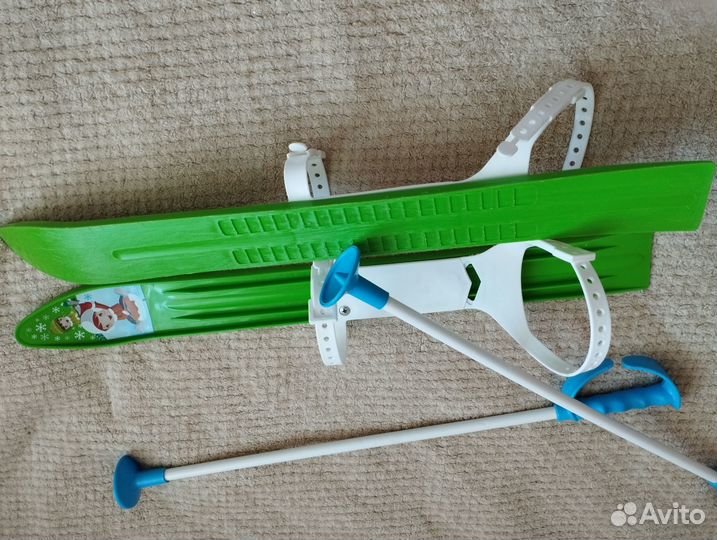 Лыжи детские на 3-5 лет