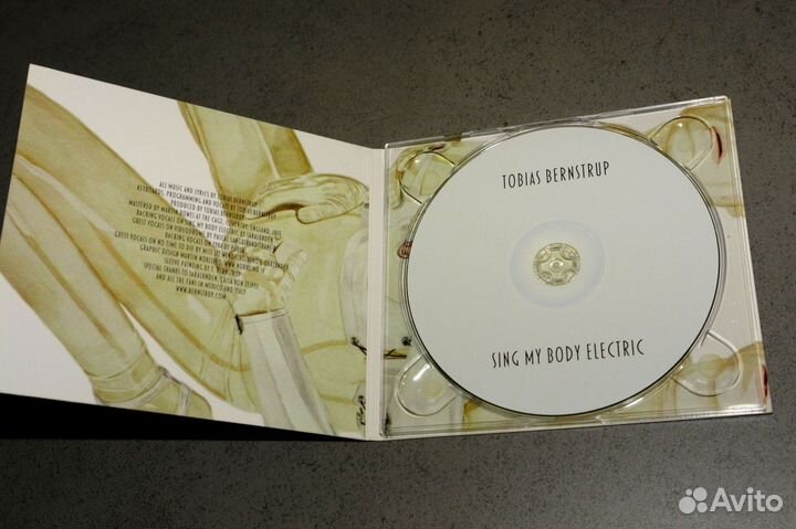 Tobias Bernstrup - Sing My Body Electric (2012) CD