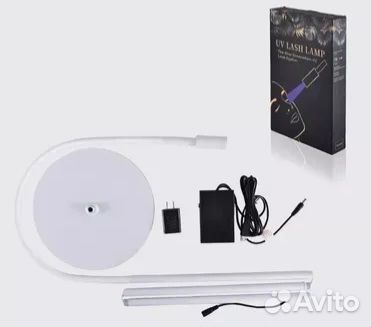 Лампа для наращивания ресниц и ногтей уф 5Вт