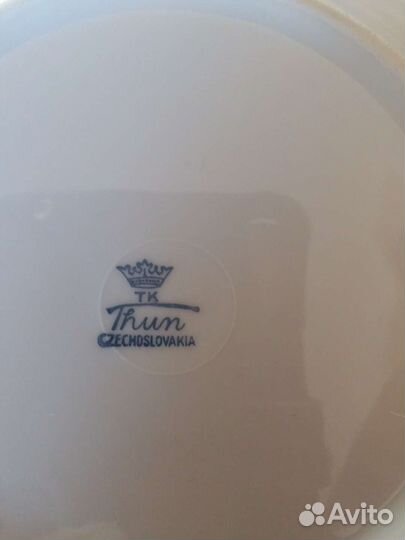 Тарелки Чехия, вазочки, Конфетница