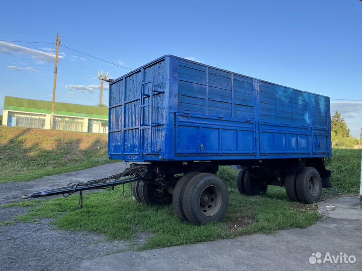 Прицеп бортовой МАЗ 83781-012, 2002