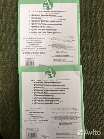 Рабочие тетради по русскому языку для школьников м