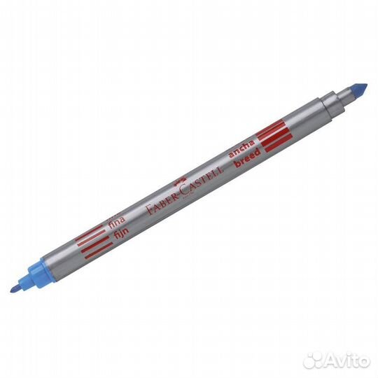 Фломастеры Faber-Castell двусторонние, набор 10 цв