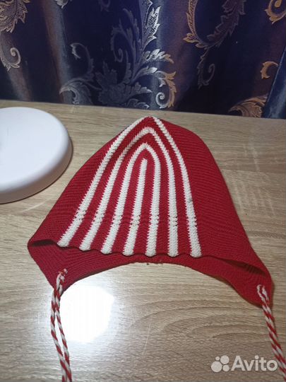 Шапка с шарфом детская СССР