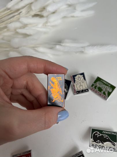 Советские значки (зоопарк, ну погоди и др)