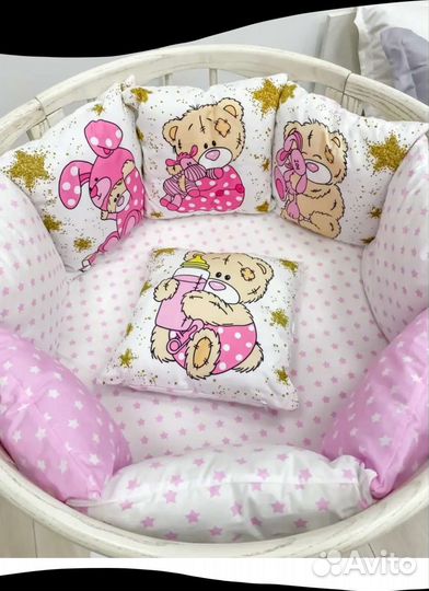 Бортики в кроватку