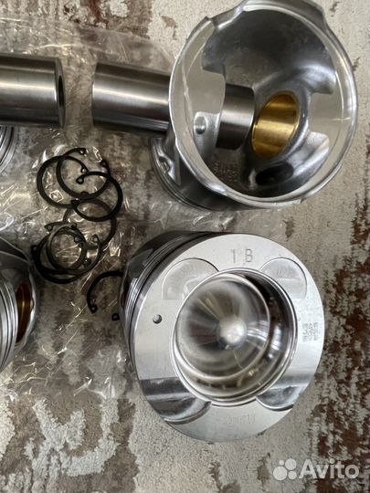 Комплект кольца +Поршень+палец+стопор