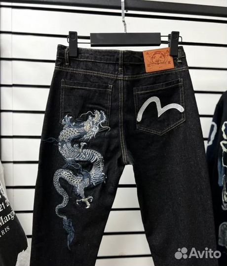 Мужские джинсы evisu