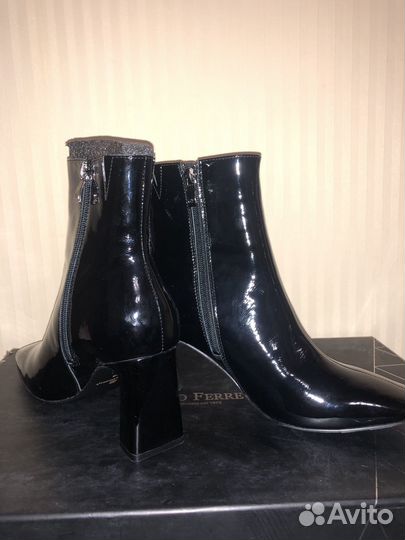 Ботильоны 38 натуральна кожа