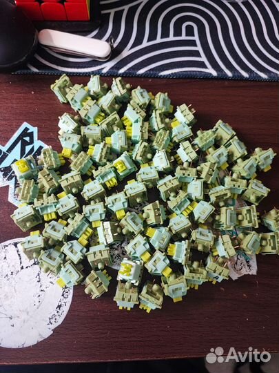 Тактильные тихие переключатели outemu lemon