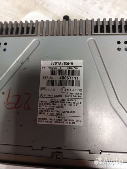 Штатная магнитола Mitsubishi L200