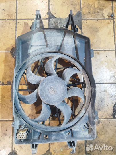Вентилятор охлаждения ford focus 1