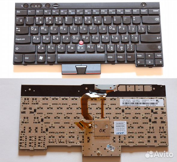 Клавиатуры Thinkpad X220/T420/T520, X230/T430/T530