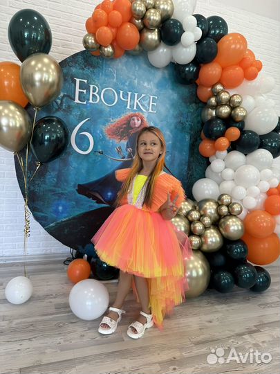 Детское нарядное платье