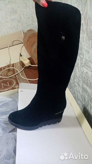 Сапоги еврозима натуралка