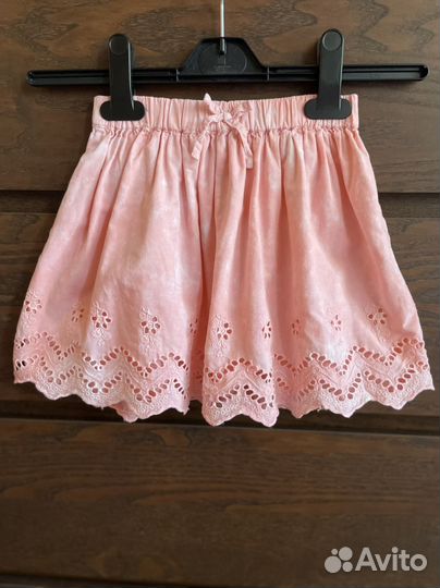 Кардиган и юбка ришелье б/у next, 98