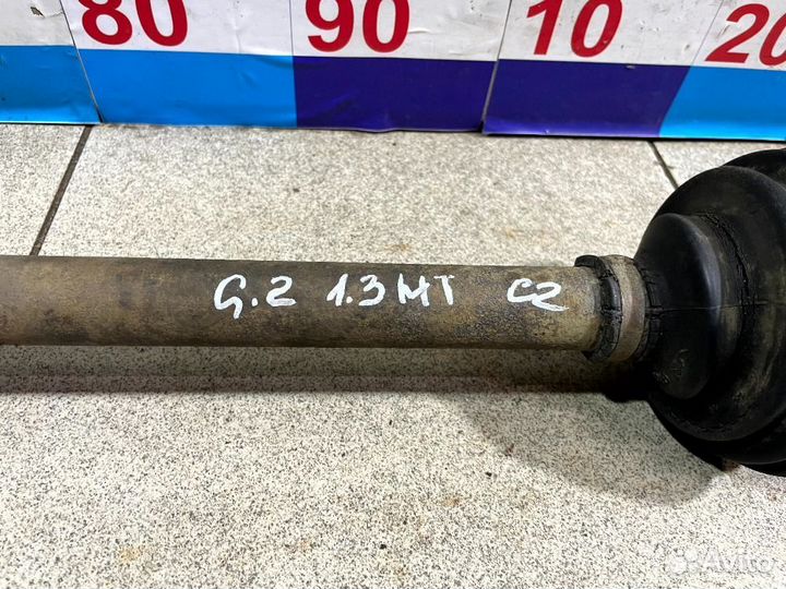 Полуось передняя левая VW Golf II