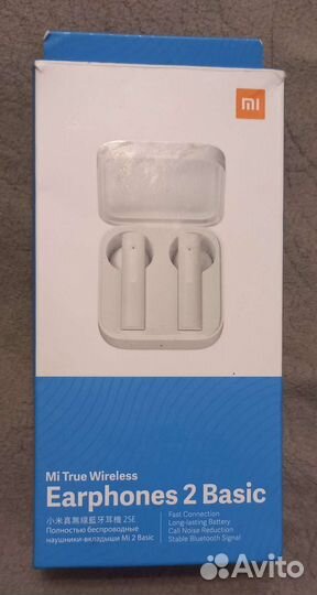 Новые наушники Mi earphones basic 2