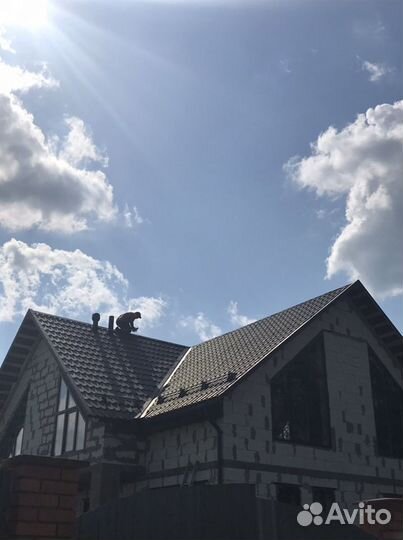 Кровельные работы. Постройки. Каркасные Дома