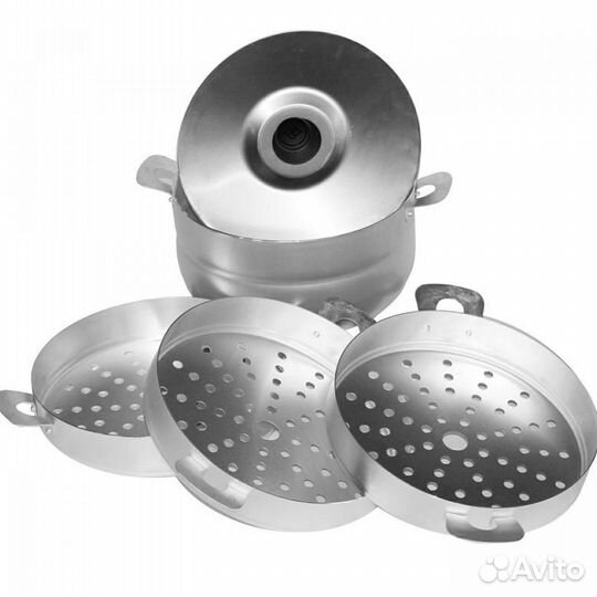 Мантоварка 6л Калитва 180635, 3 уровня, (алюм)