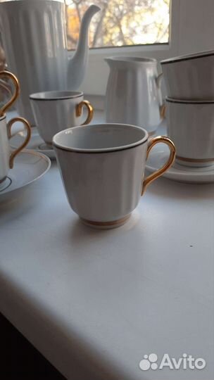 Красивый кофейный сервиз