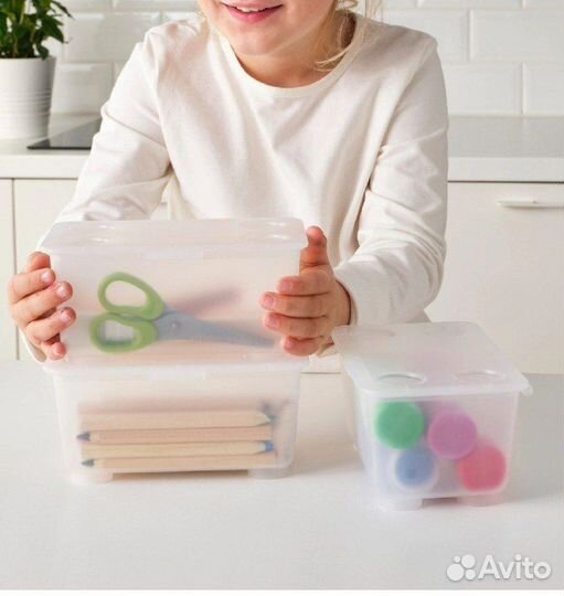 Икеа глис, Самла контейнеры с крышкой