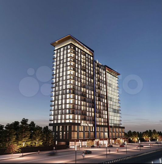 Квартира-студия, 24,8 м² (Грузия)