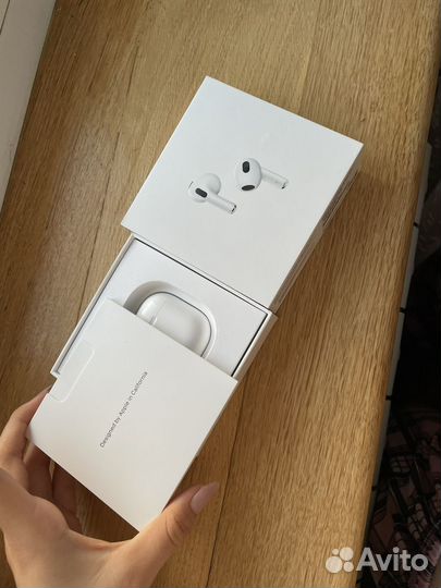 Беспроводные наушники apple airpods 3