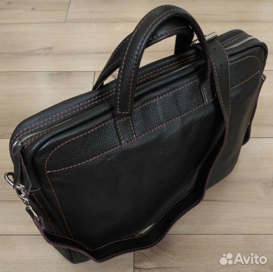 Сумка для ноутбука из натуральной кожи