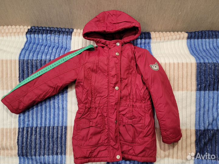Куртка весна для дев.5-6лет